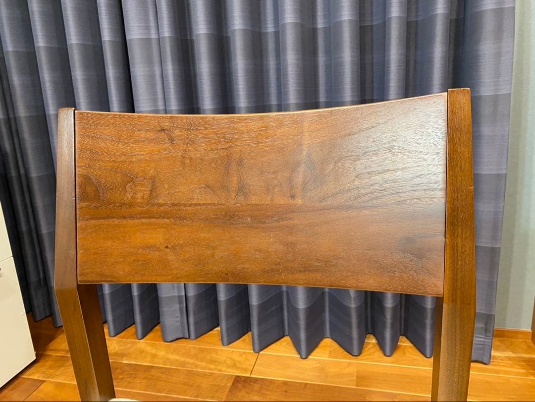 柏木工 ダイニングチェアー 椅子 1脚 ウォールナット 飛騨家具 北欧 頼