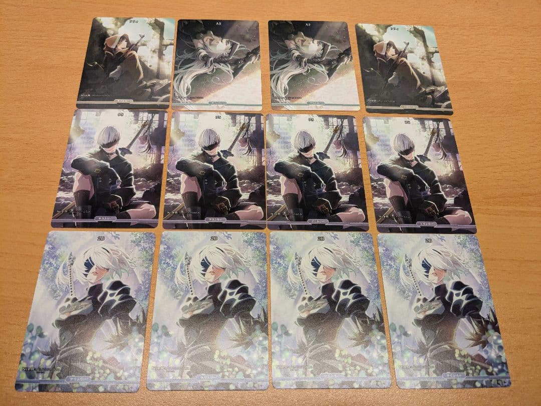 ニーアオートマタ ビルディバイド まとめ売り 計約340枚（3box分