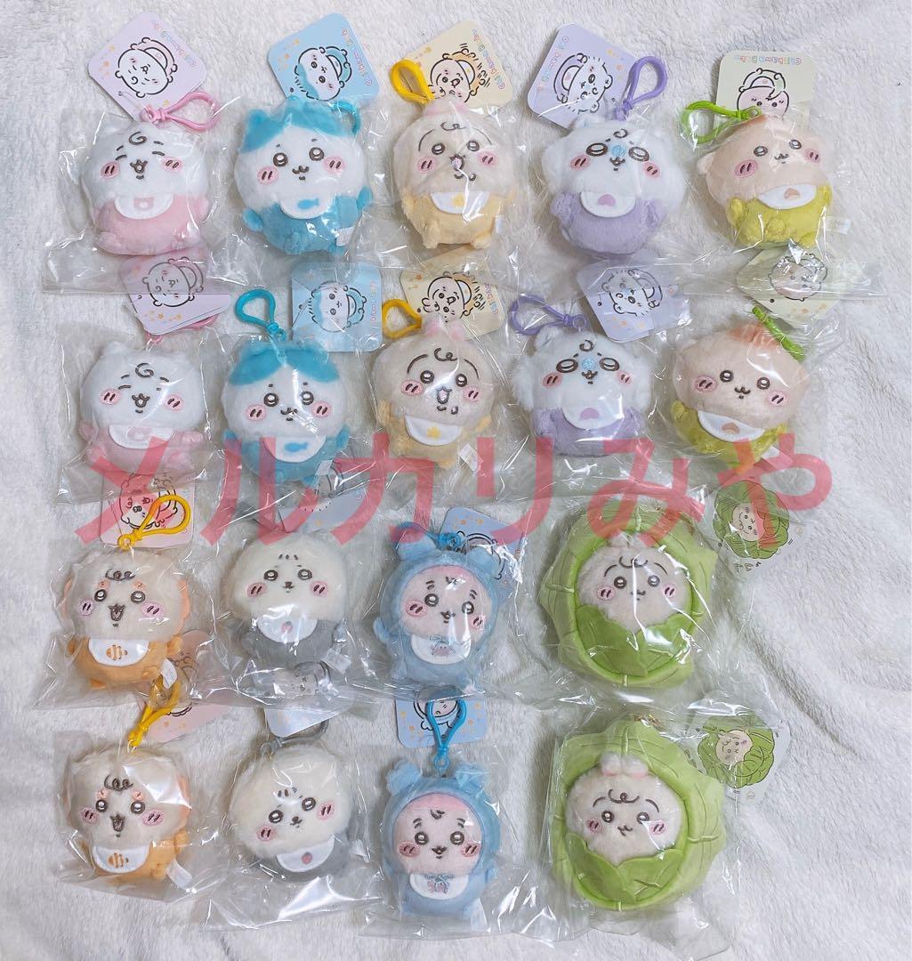 ちいかわbaby マスコット　16個セット キャベツうさぎ以外 ちいかわ Chiikawa Baby キャベツに包まれたうさぎマスコット | ちい