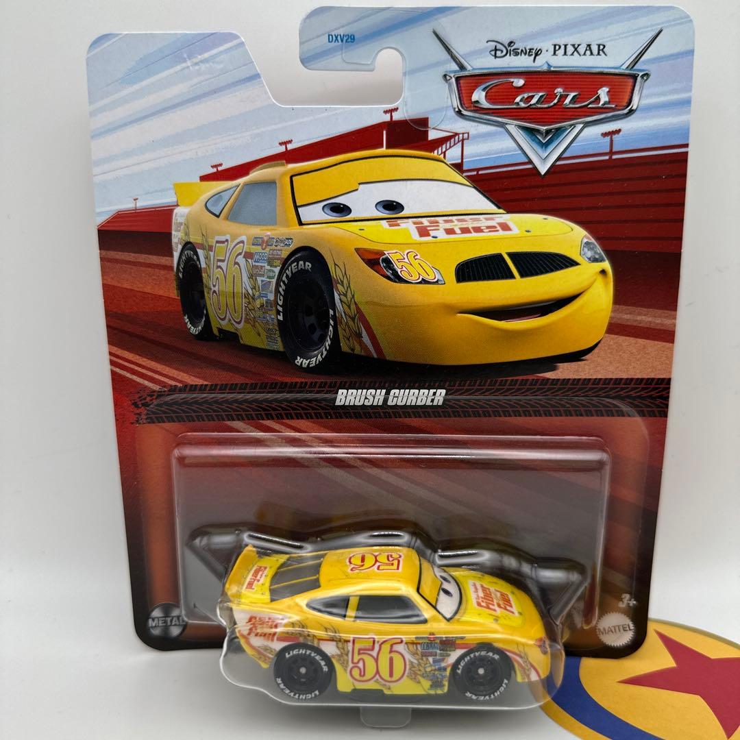 カーズ マテル BRUSH CURBER ミニカー ピクサー ピストンカップ ①