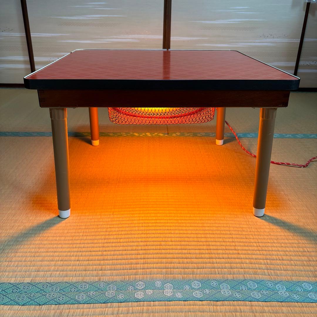 昭和レトロ 卓付き 赤外線やぐらこたつ - メルカリ