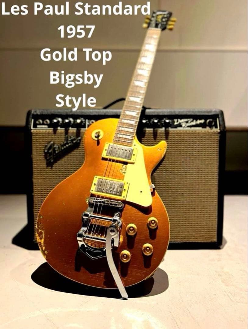 94年製Gibson Les Paul 1957 Gold Top Bigsby 60th Anniversary '57 Goldtop Les Paul | Gibson Brands Products