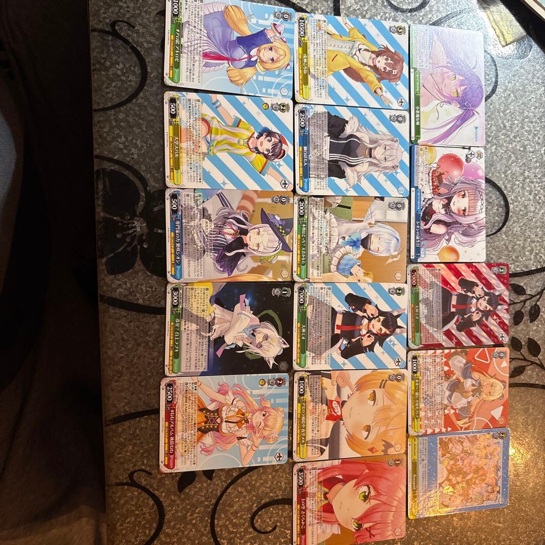 ホロライブ カードダス、ホロライブエラー、ヴァイスシュヴァルツ