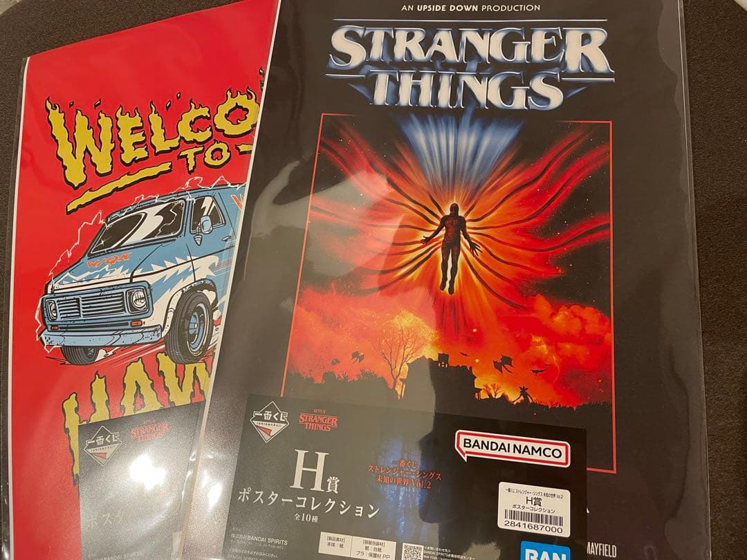 一番くじ ストレンジャー・シングス 未知の世界 Vol.2 クリアポスター