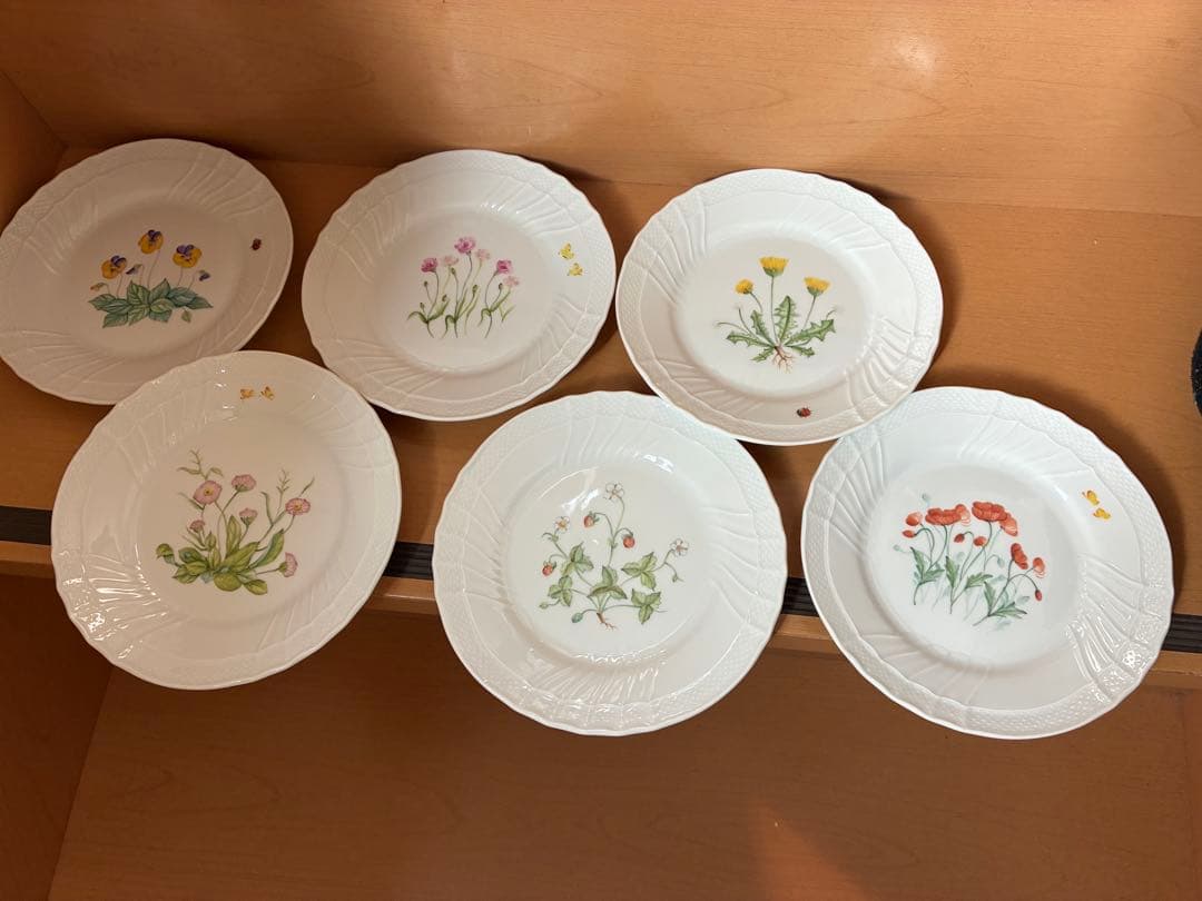 リチャードジノリ 花柄食器セット 6枚 - メルカリ