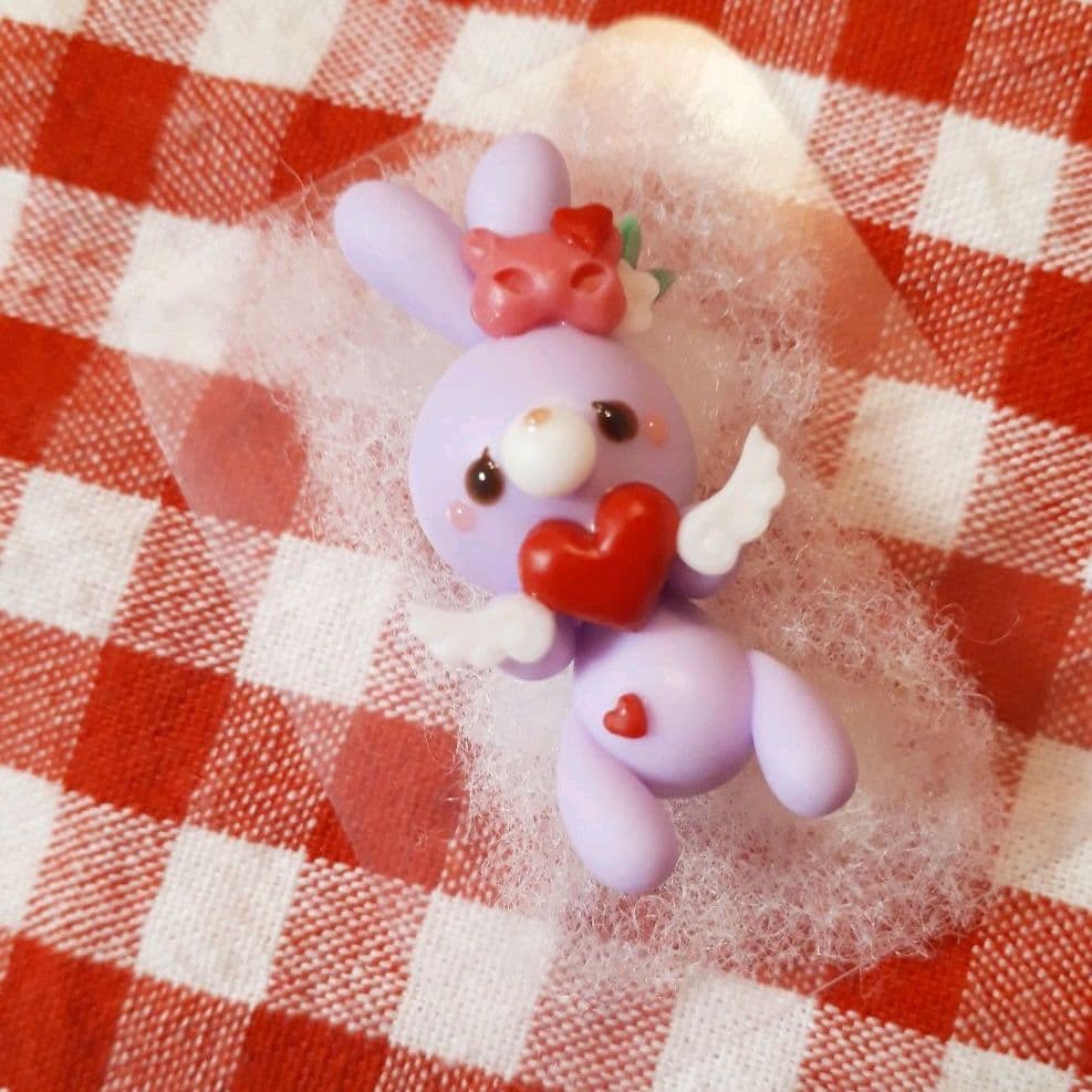 羽ハート♡紫うさぎちゃん 今日はたのしみにしてた、、、 💜🩷475xAngel Heart🩷💜 @ssshinako