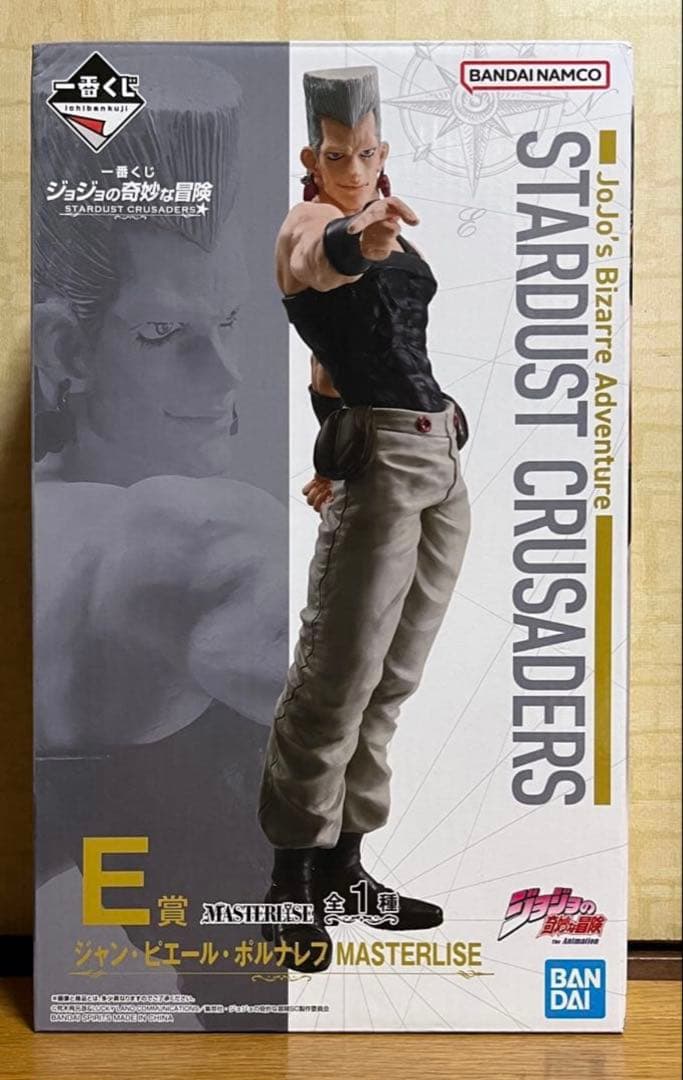 ジョジョの奇妙な冒険 1番くじ ポルナレフ トリッシュウナ フィギュア