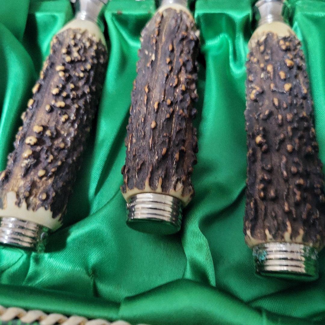 ゾーリンゲン カービングナイフセット 鹿の角のナイフ - メルカリ