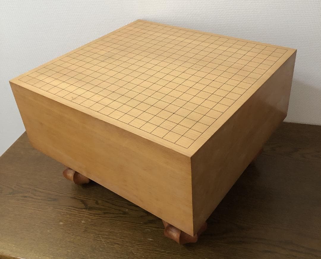 碁盤 へそなし・脚付き 盤厚み17.7cm ずっしり重い17.6㎏ ＃679 - メルカリ