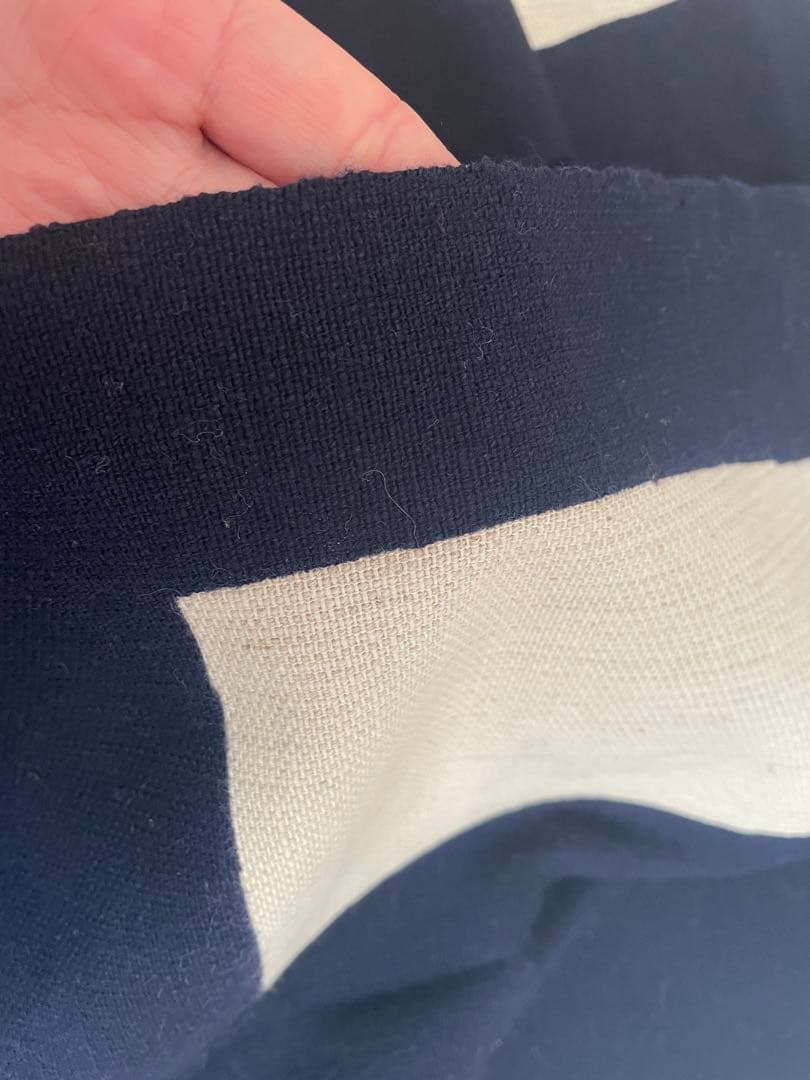 光原社 のれん 民藝品 工芸品 暖簾 型染 藍色 こけし - メルカリ