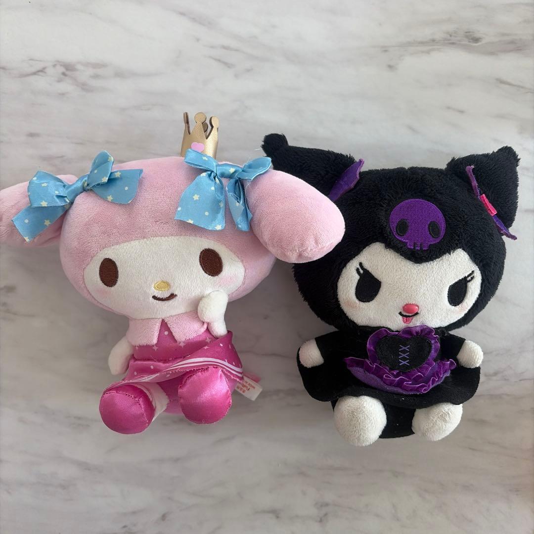 マイメロディー&クロミちゃんのぬいぐるみセット - メルカリ