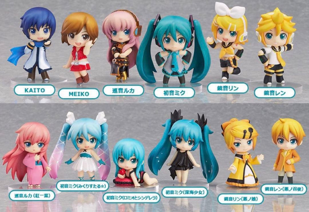 ねんどろいどぷち 初音ミク セレクション 全12体コンプリート』 他数点