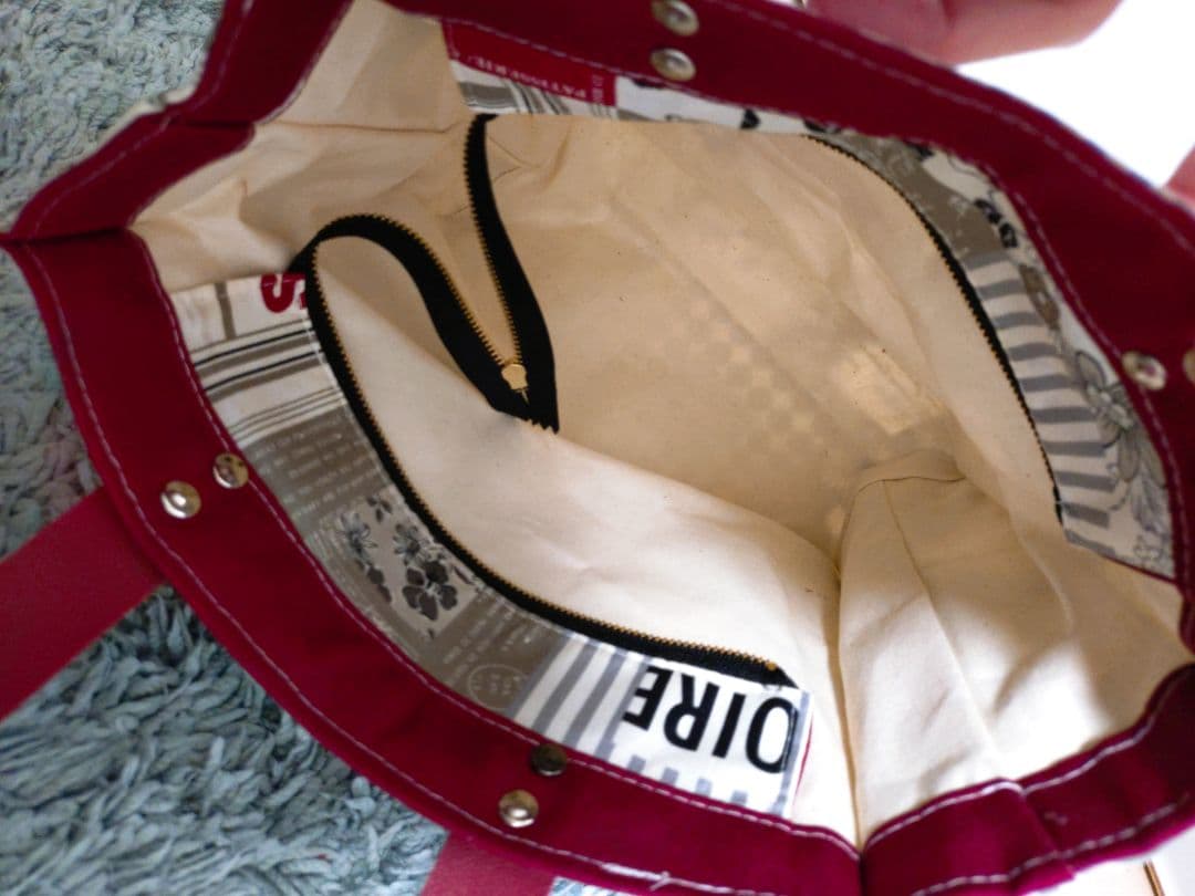 《ハンドメイド商品》廃盤3カラー小関鈴子さんパッチワーク生地♡トートバッグ♡