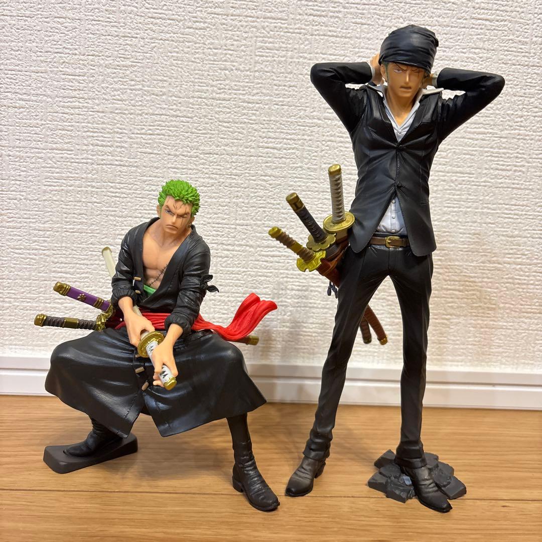 ワンピース ゾロ キングオブアーティスト フィギュアセット - メルカリ