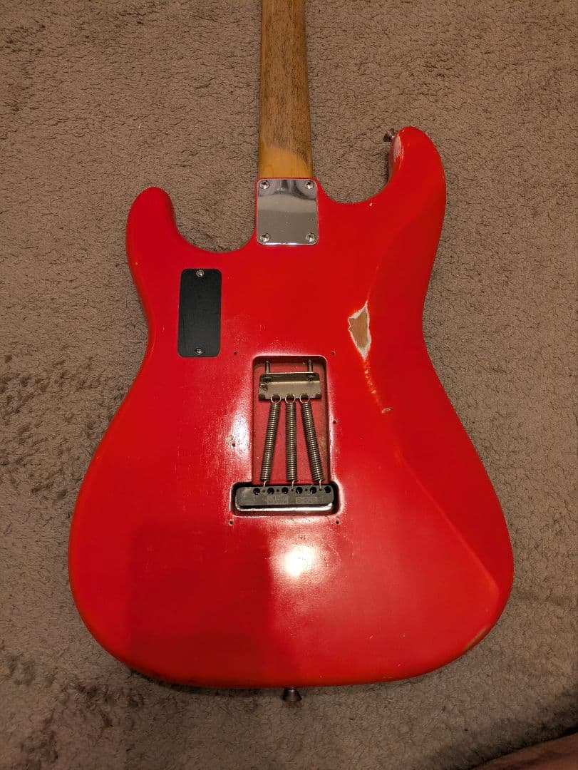 Fender japan コンポーネントレリックストラト - メルカリ