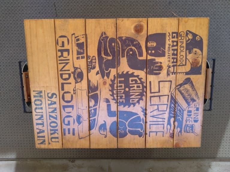 生刷り!!】シェルフコンテナ 50 天板 グラインドロッヂ シェルコン