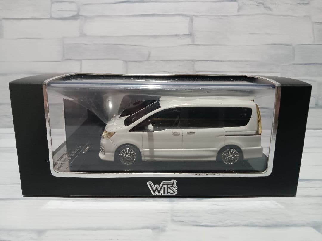 1/43 日産　セレナ ライダー パフォーマンススペック　ミニカー　ホワイト Amazon | ミニカー 1/43 京商 日産 セレナ ハイウェイスター S