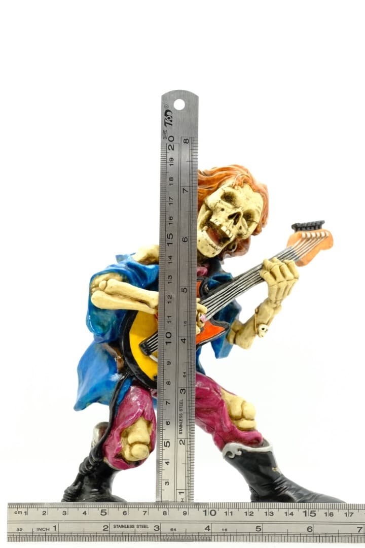 W.U.I. スカル ROCK TO DEATH フィギュア 骸骨 バンド - メルカリ