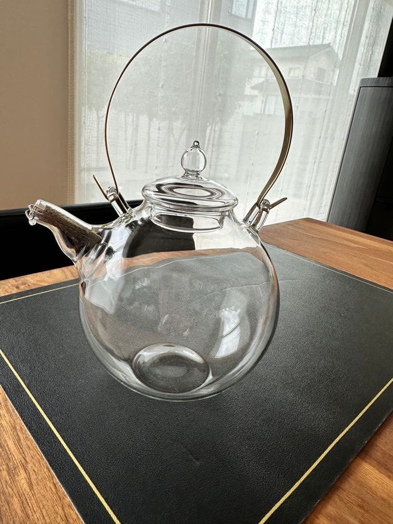 硝子工房Craft-U（クラフト・ユー）まんまるポット　1L 美しく経年変化を楽しめる】【ティータイムをもっと豊かに】まんまる