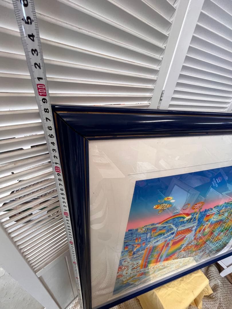 送料込み！激レア巨大アート　杉村篤　メトロポリス新宿　横尾忠則　貴重芸術