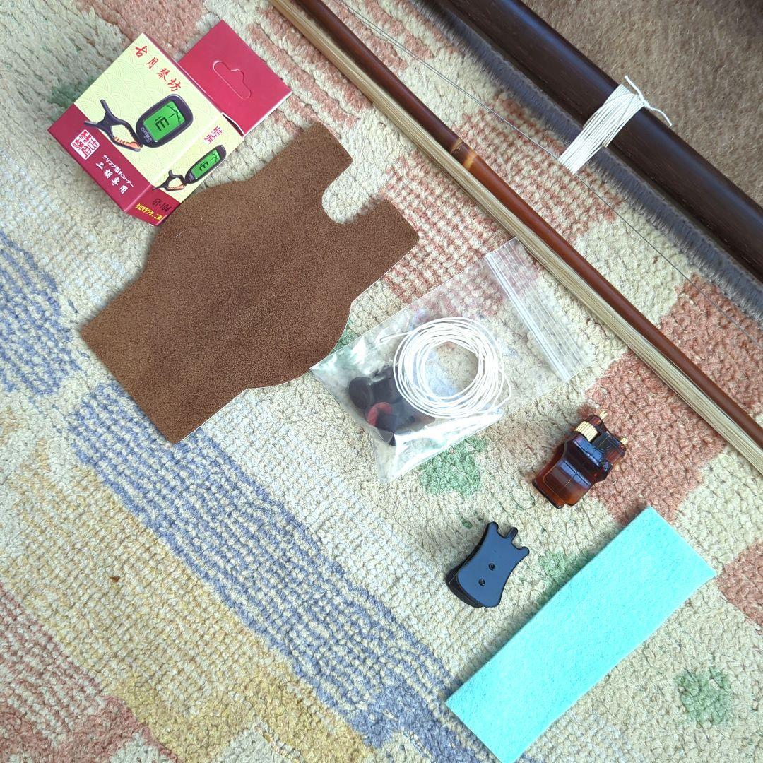 胡涵柔製作 未使用17 最上級明清老紅木 螺鈿薔薇二胡 - メルカリ