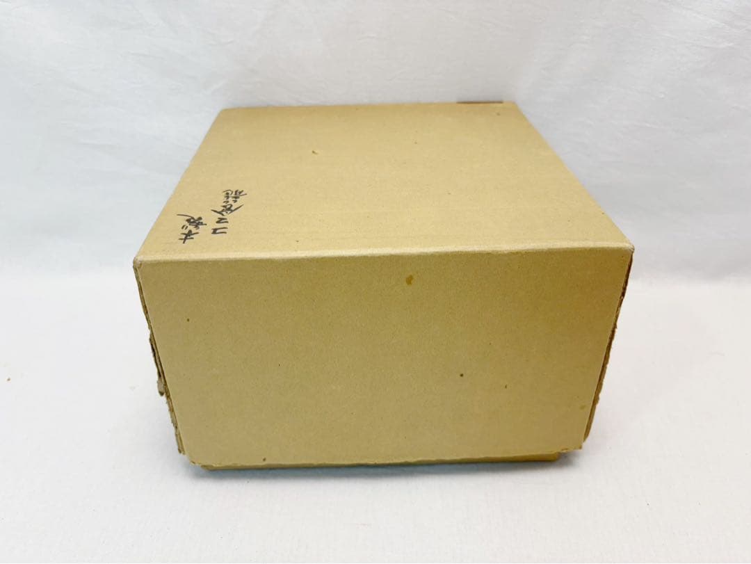 未使用 茶道具 輔聖作 木製 独楽食籠 兼中斎好 花押付 内