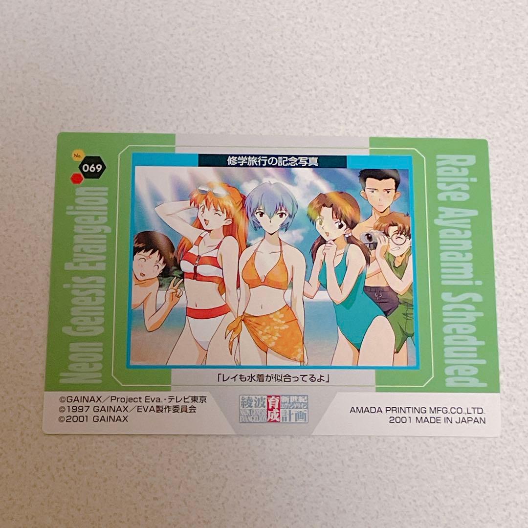 エヴァンゲリオン 育成計画 限定 カード 碇シンジ 綾波レイ アスカ
