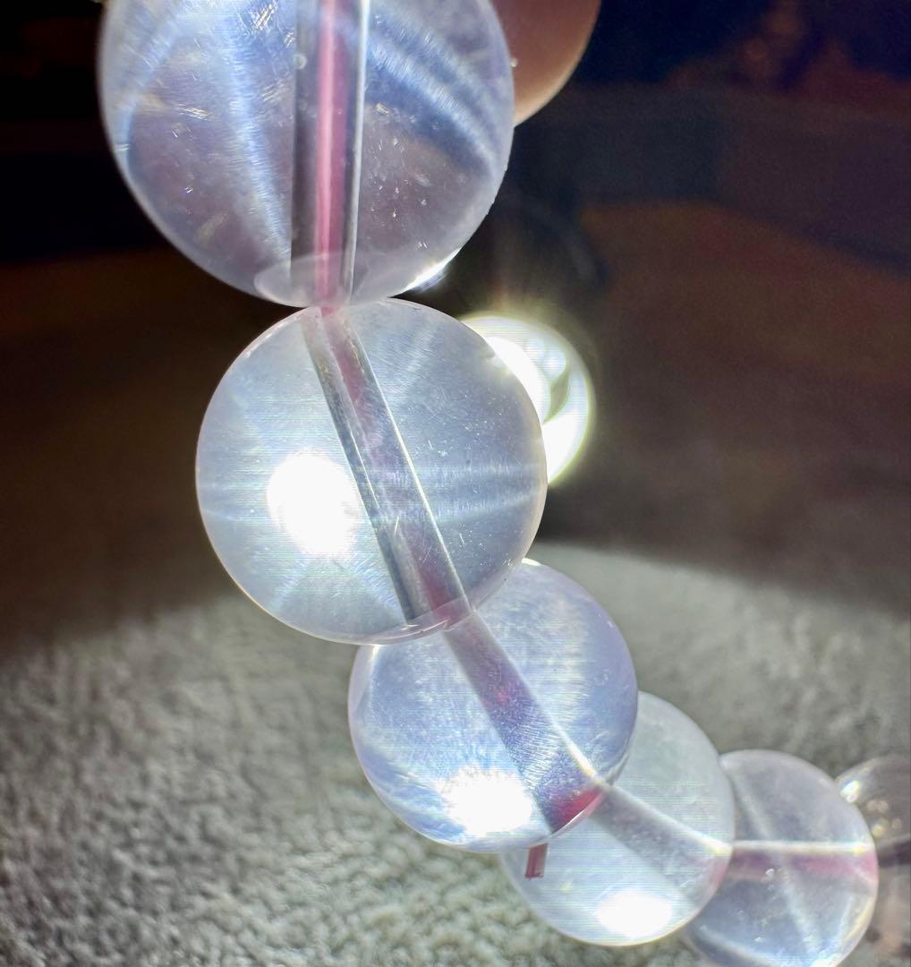 スターローズクウォーツ　11.5mm 透明感抜群　愛を追求したい方へ