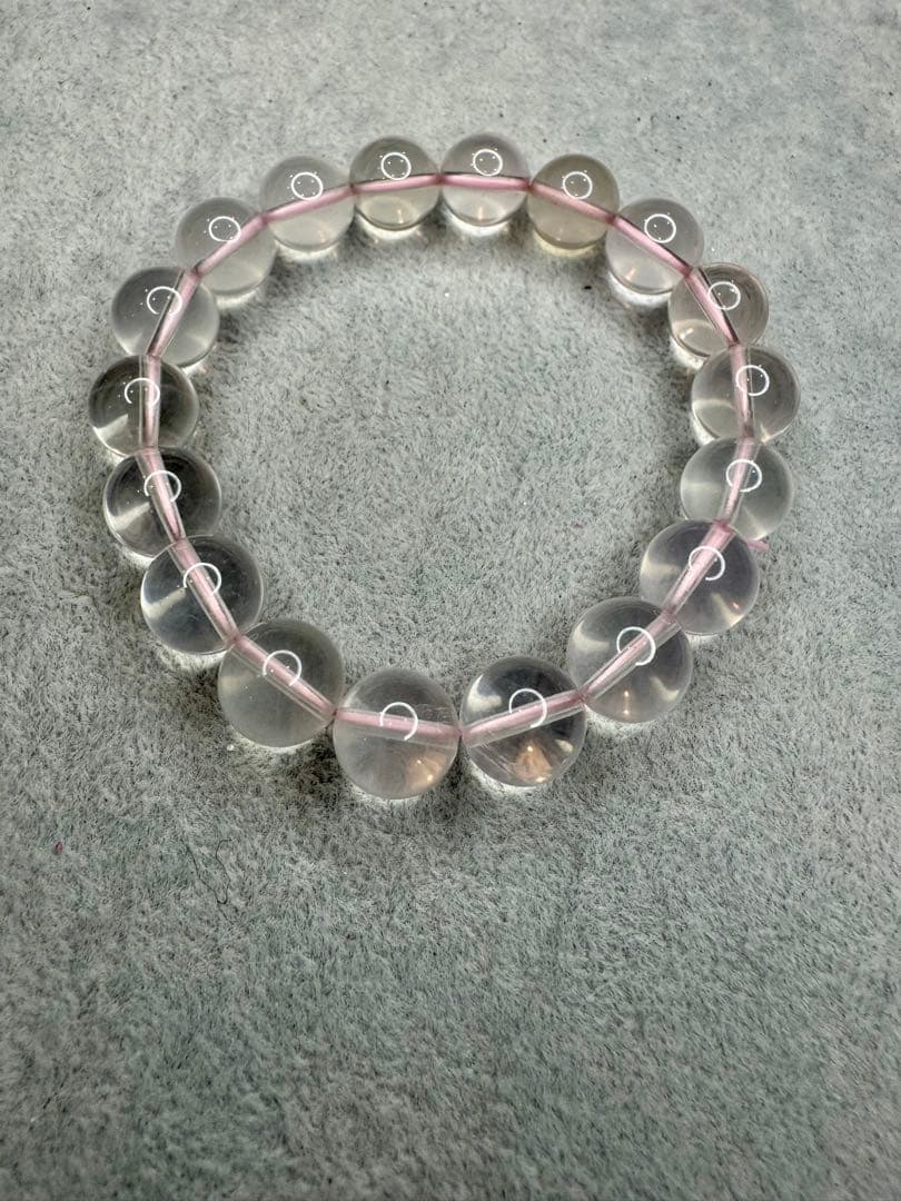 スターローズクウォーツ　11.5mm 透明感抜群　愛を追求したい方へ