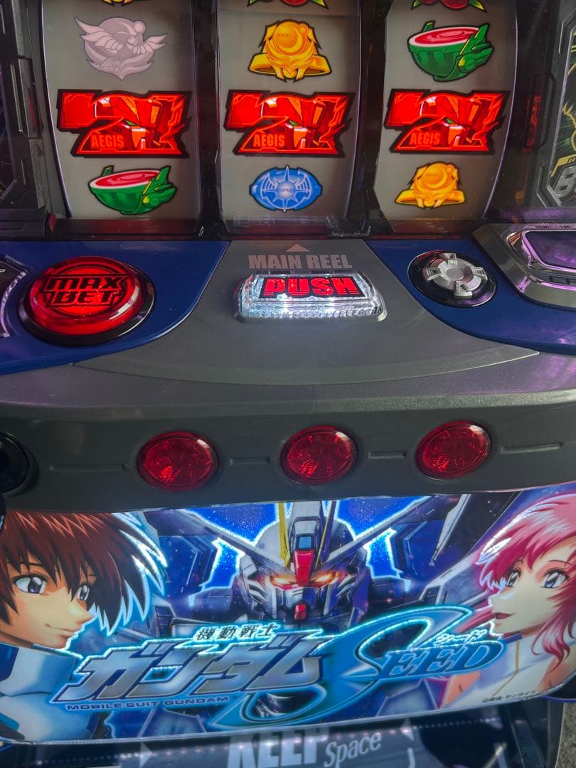 スマスロ 実機 L機動戦士ガンダムSEED G 家庭用改造済み 送料込み