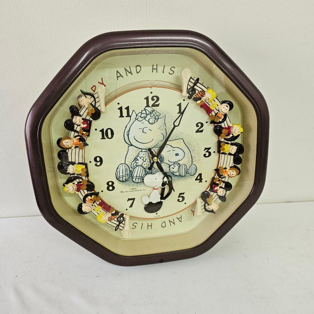 稼働品 希少！スヌーピー シチズン からくり時計 掛け時計 - メルカリ