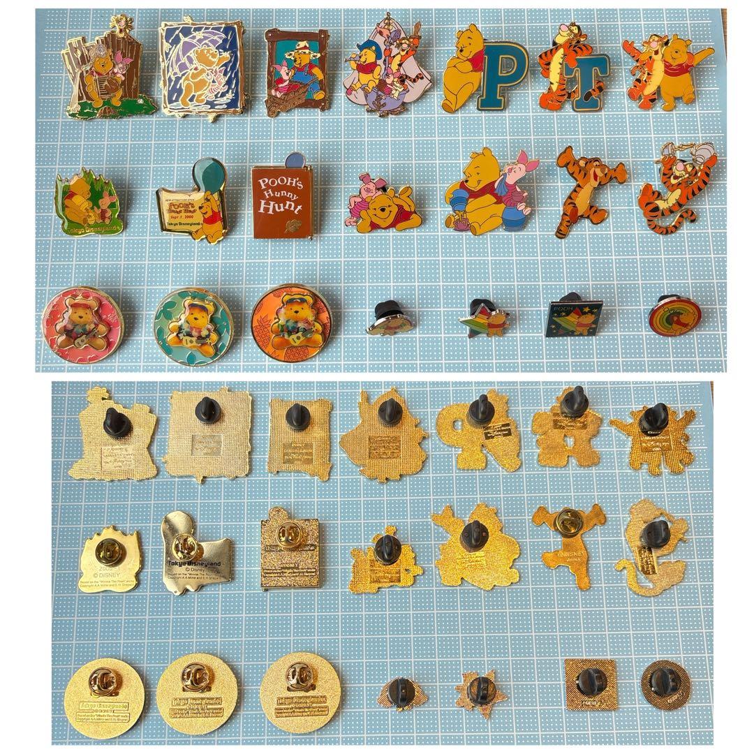 レアあり】ディズニーランド・ディズニーストア・ピンバッジ21点セット