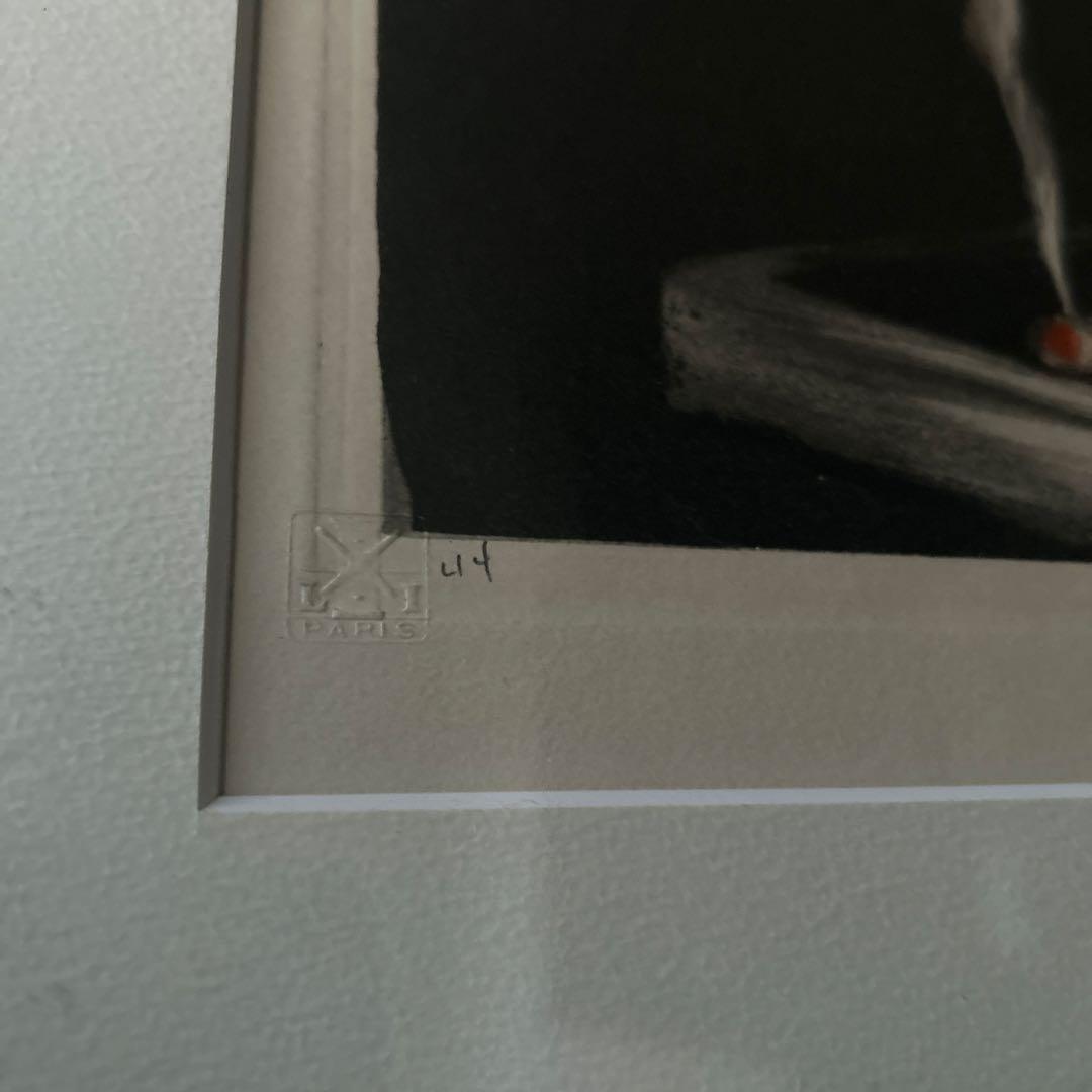 ルイ・イカール タバコの幻想 エッチング（銅版画）手彩色 - メルカリ