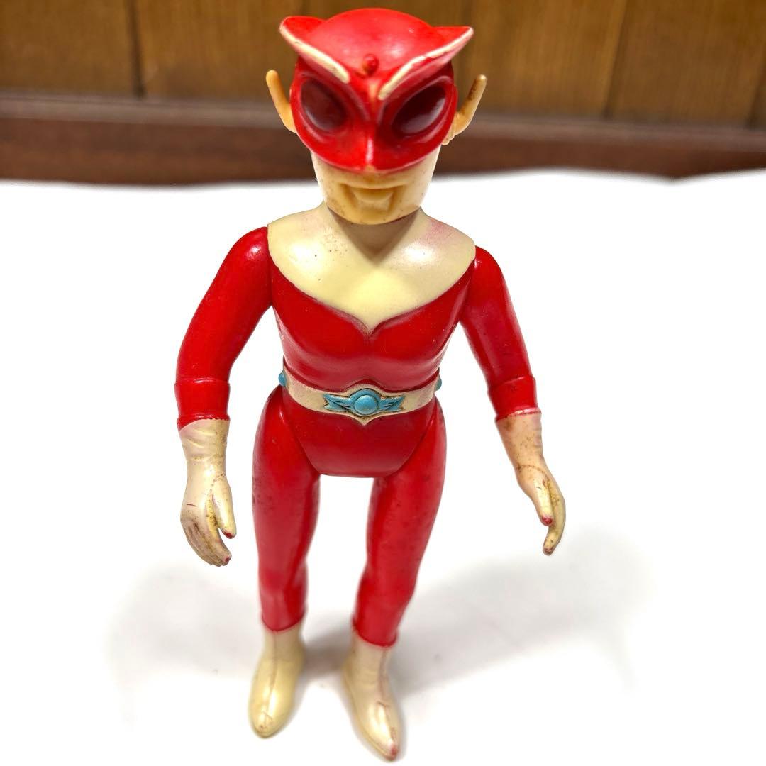 昭和レトロ ブルマァク レッドマン ソフビ 当時物 - メルカリ