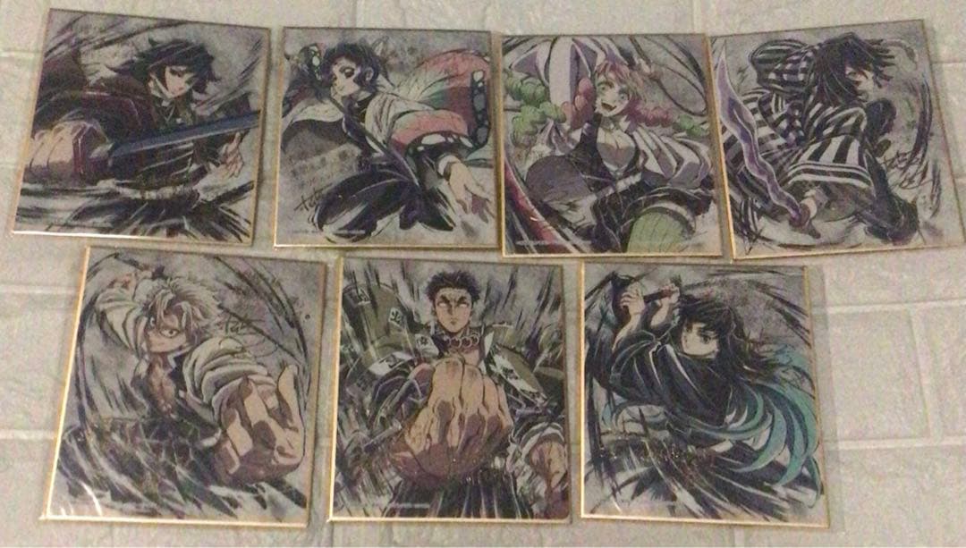 鬼滅の刃 C105 コミケ柱稽古編 幕間画集 豪華版 色紙 コンプリート C105 鬼滅の刃 柱稽古編 幕間画集 豪華版 不死川実弥 - メルカリ