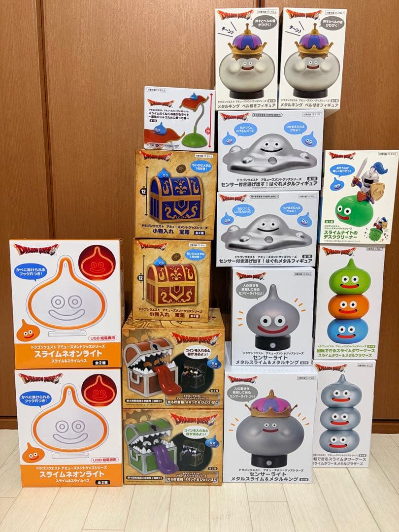 ドラゴンクエスト スライムネオンライト他　グッズ　１６点　未開封　３５ ドラゴンクエスト アミューズメントグッズシリーズ スライムネオン