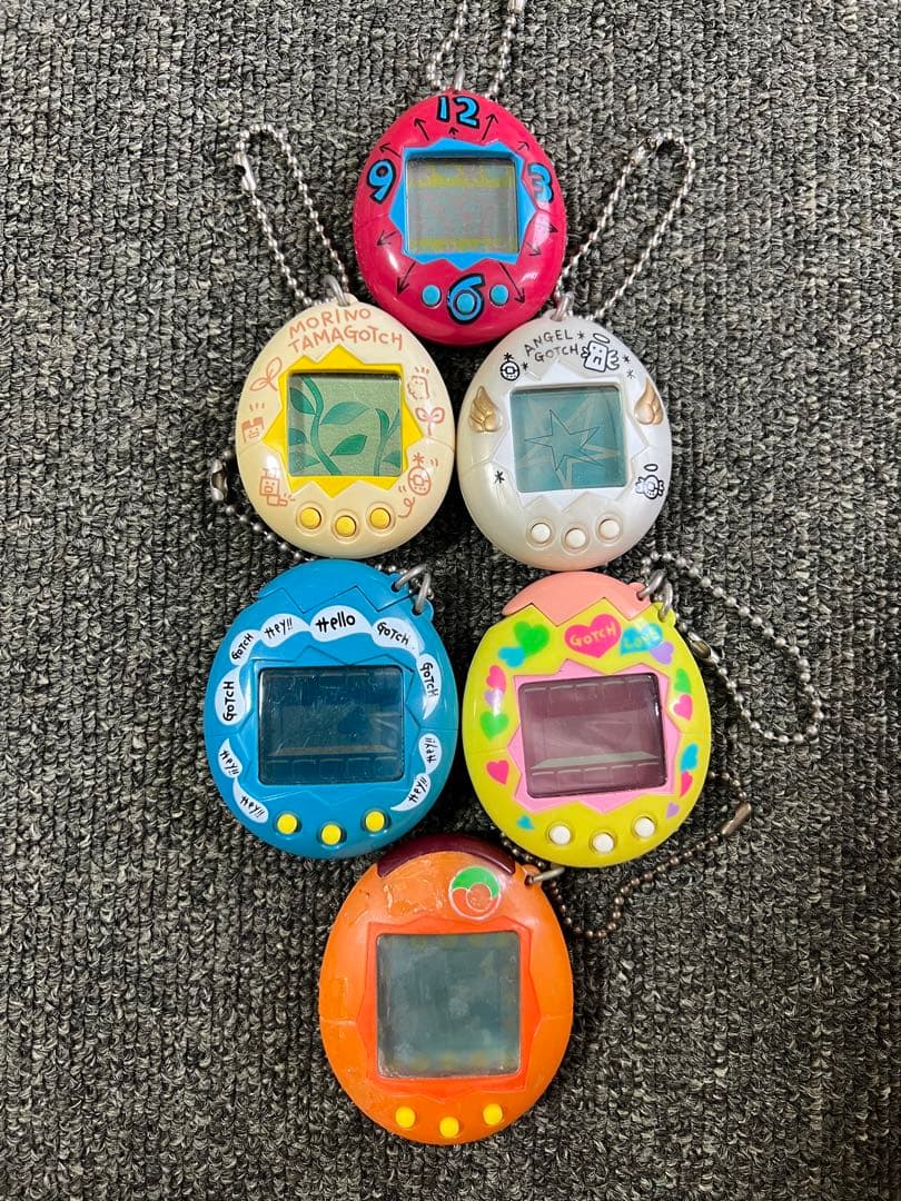 当時物】 初期 たまごっち 6点セット バンダイ - メルカリ