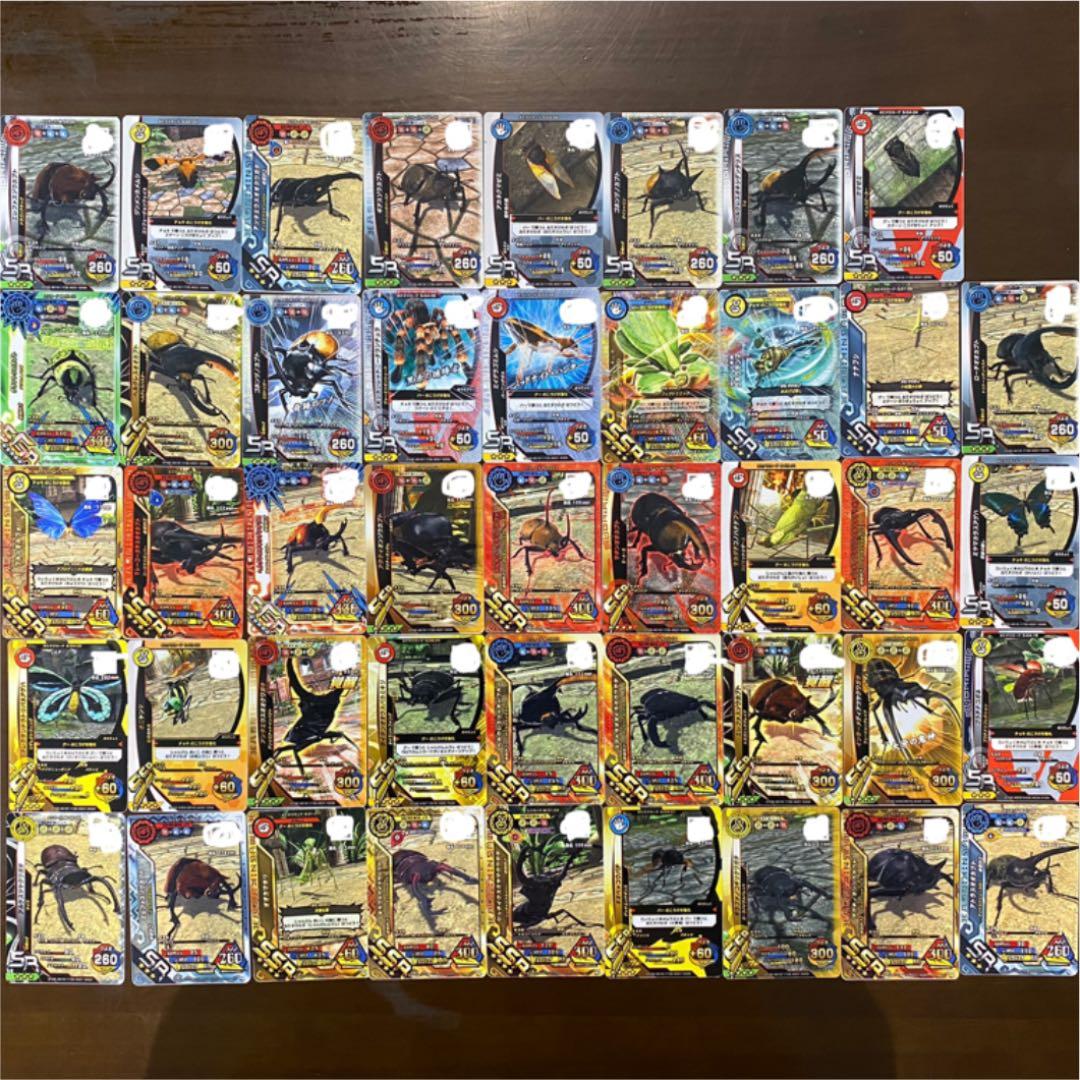 新甲虫王者ムシキング＊カード＊SSR＊SR＊SGR＊セット＊ - メルカリ