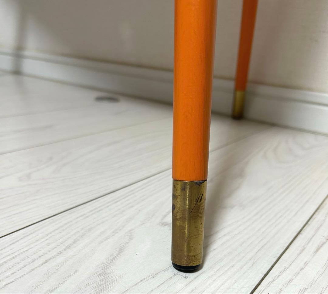 廃盤・美品】IKEA LOVBACKEN サイドテーブル オレンジ - メルカリ