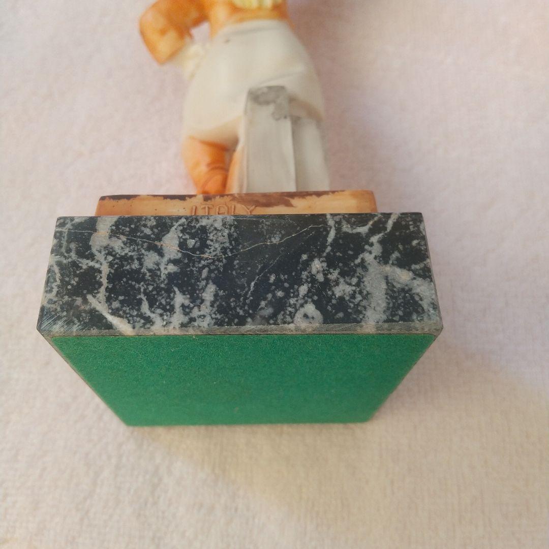 置物 楽隊 3体 イタリア製 アンティーク