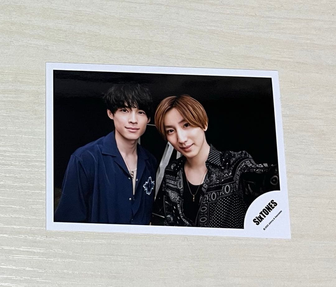 SixTONES 京本大我 松村北斗 きょもほく 公式写真 - メルカリ