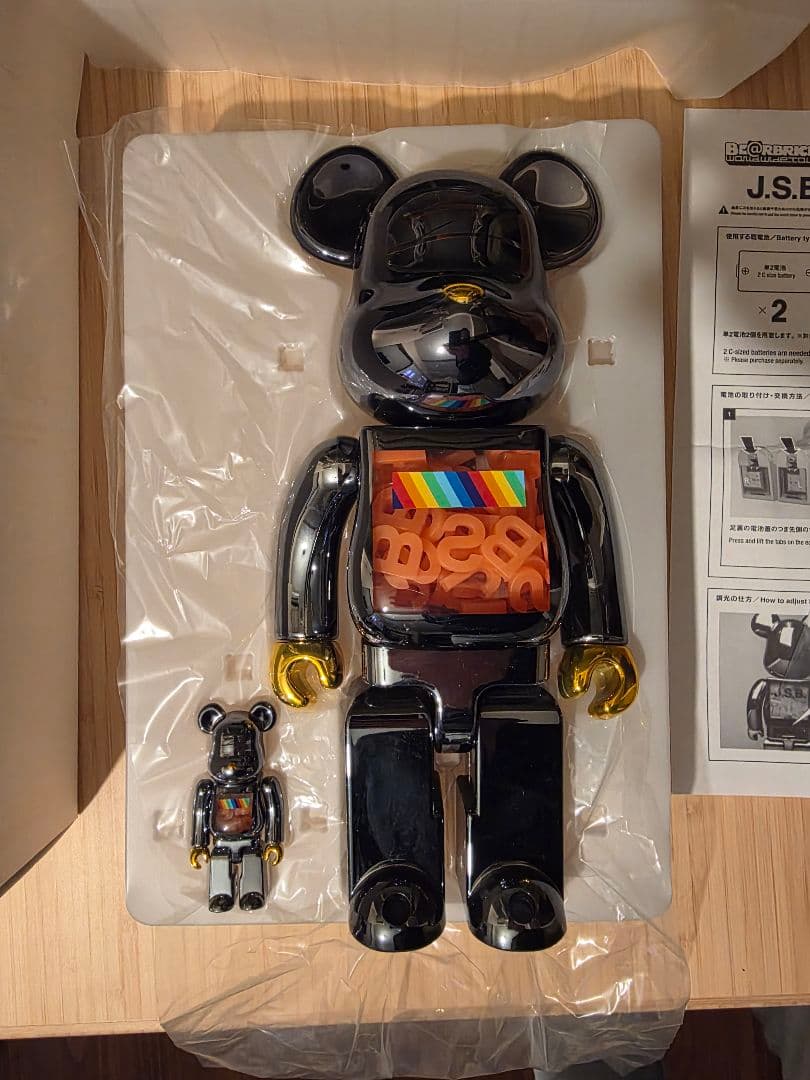 ベアブリック 400% + 100% J.S.B 4th - メルカリ