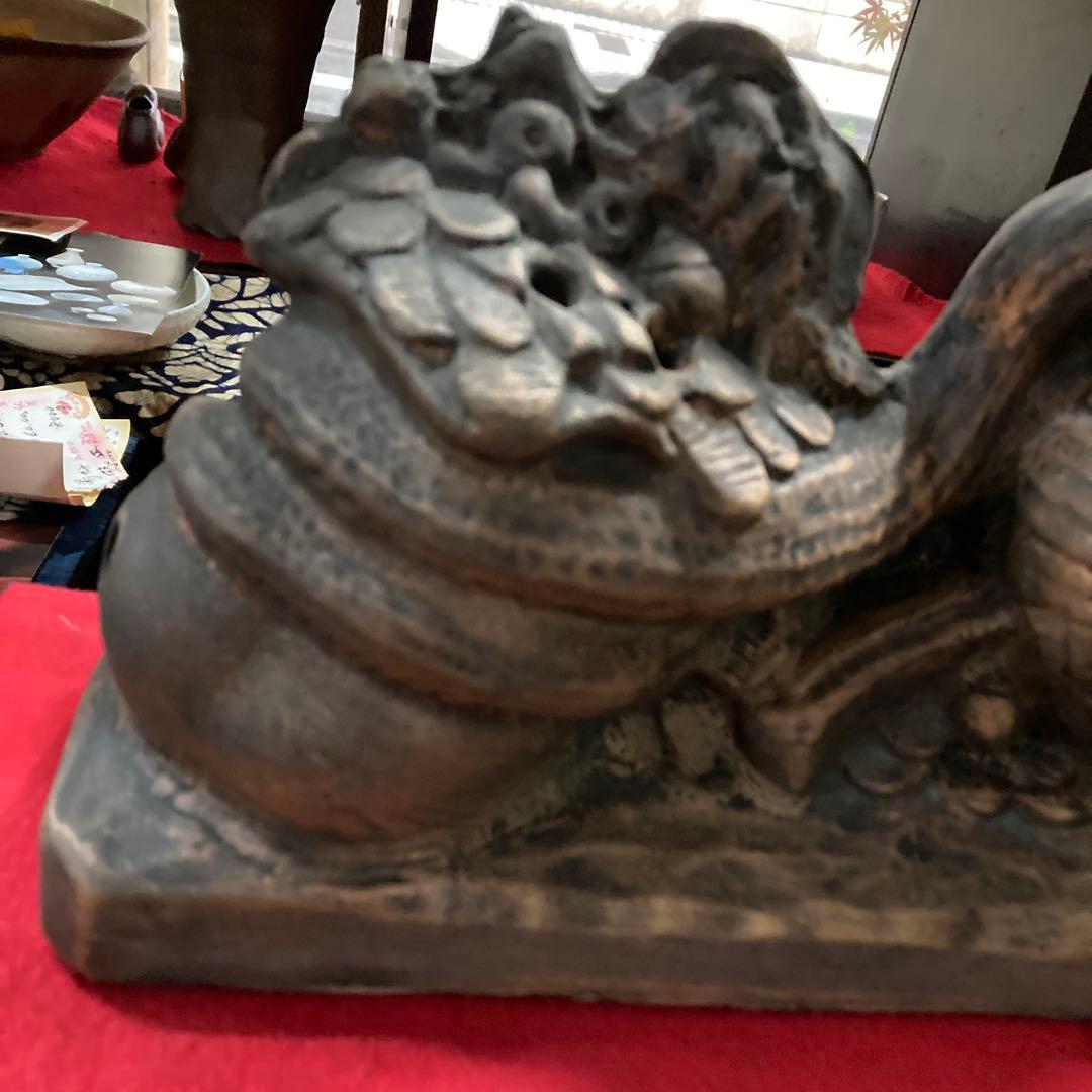 時代備前干支巳の置物年末大売り出しです❣️金運勝紹運です