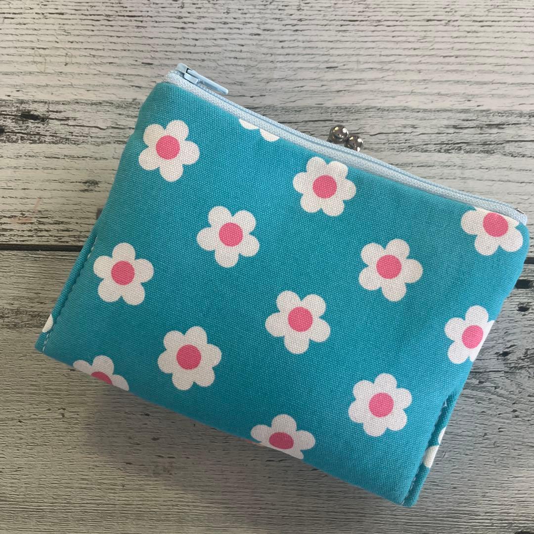 少し大きめ)コヤンイサムチョン ファスナー付きがま口ポーチ ルミ