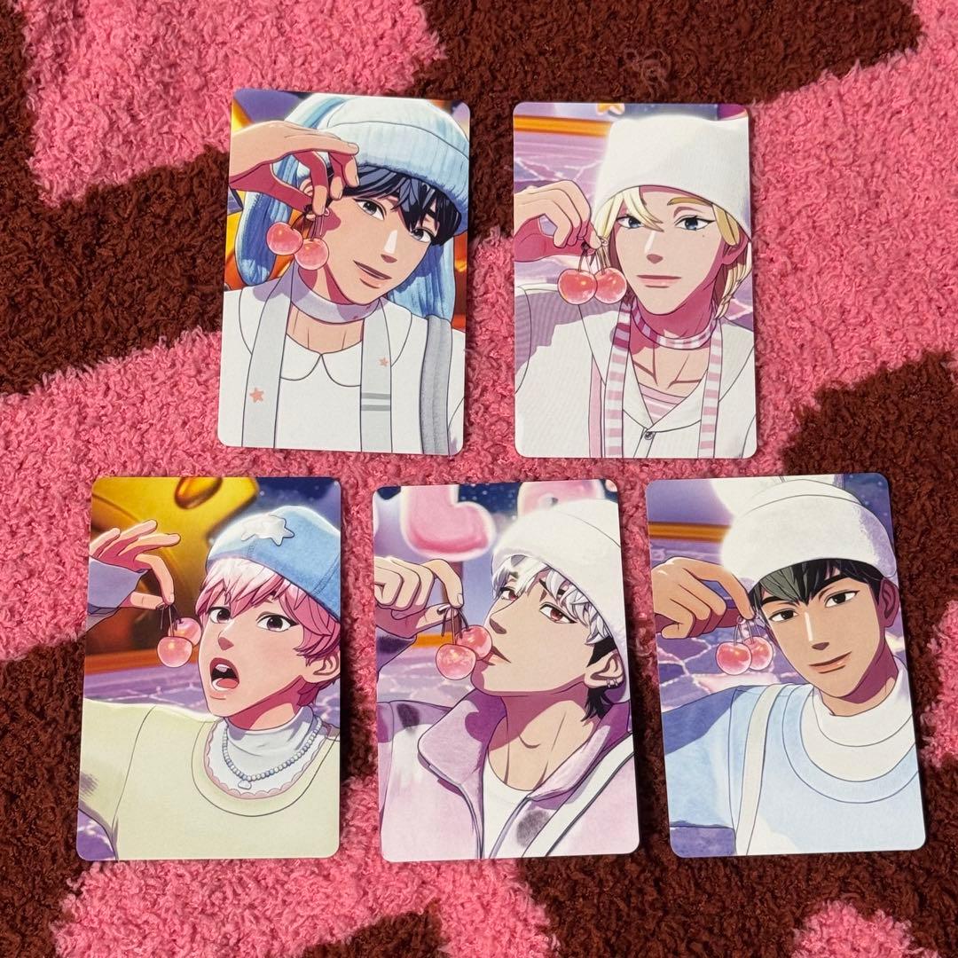 PLAVE PLBBUU タワレコ　トレカ特典　5種セット PLAVE 2nd Single Album『PLBBUU』POCAALBUM Ver.が限定特典付きで発売