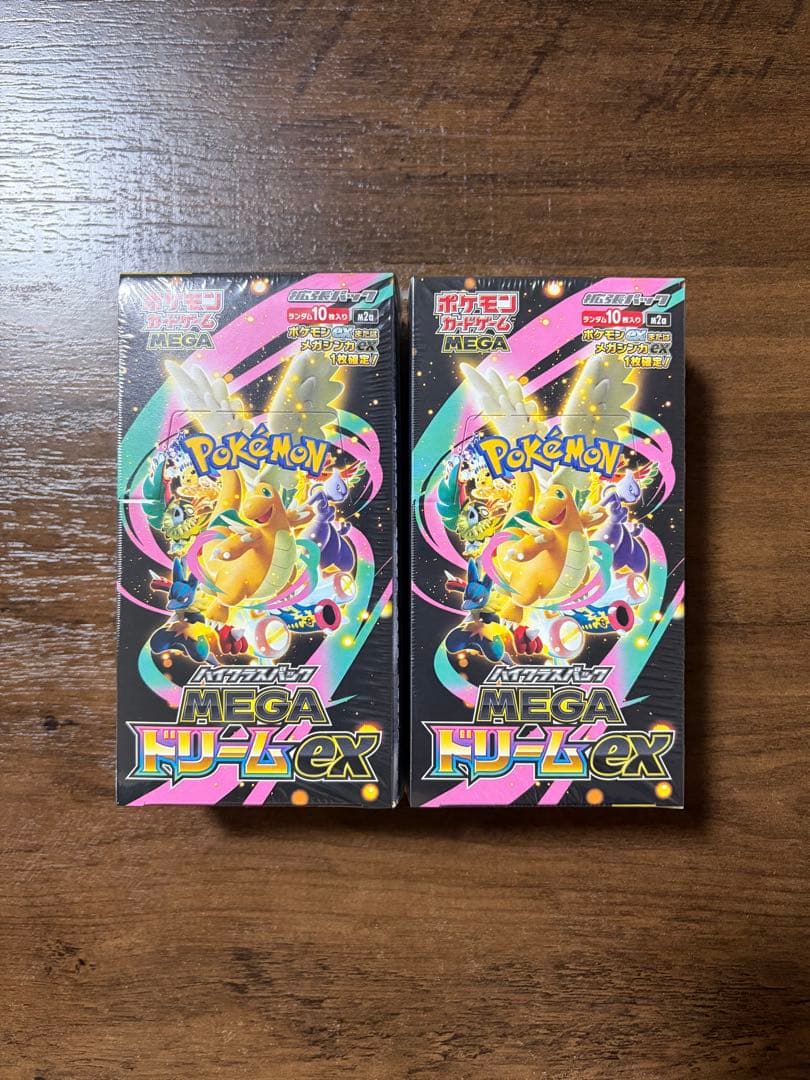 MEGAドリームex シュリンク付き 2BOX - メルカリ
