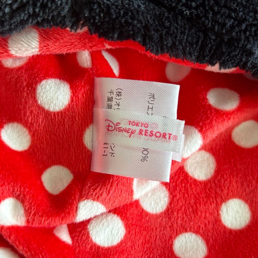 美品】ディズニー ミニーマウス マフラーキャップ 水玉 手袋 - メルカリ
