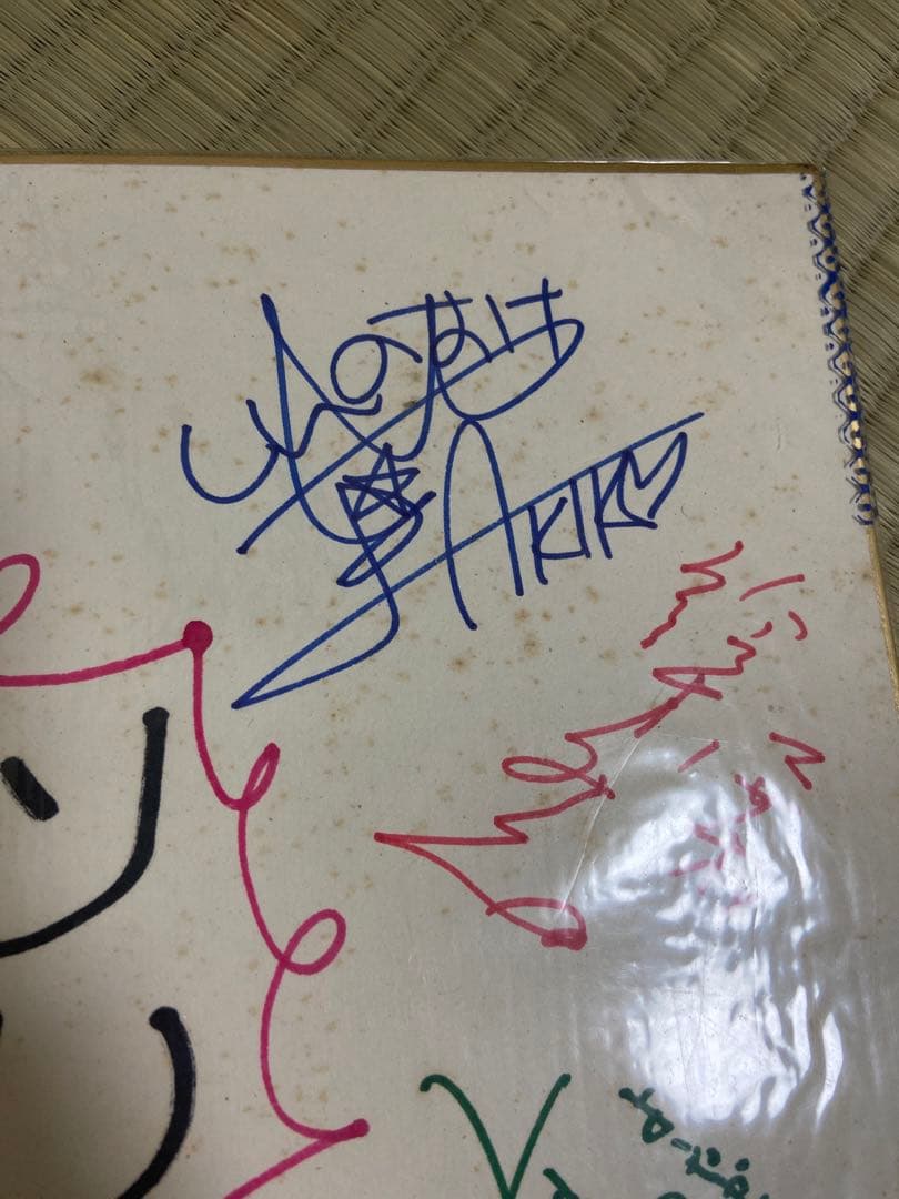 値下げ中、クレオンしんちゃん、声優の色紙|mercariメルカリ官方指定