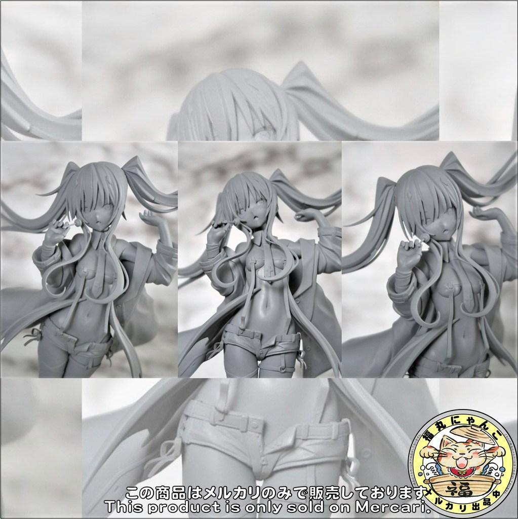 【未組立】rurudo 天使警察 エルちゃん ガレージキット WF カルネアデス