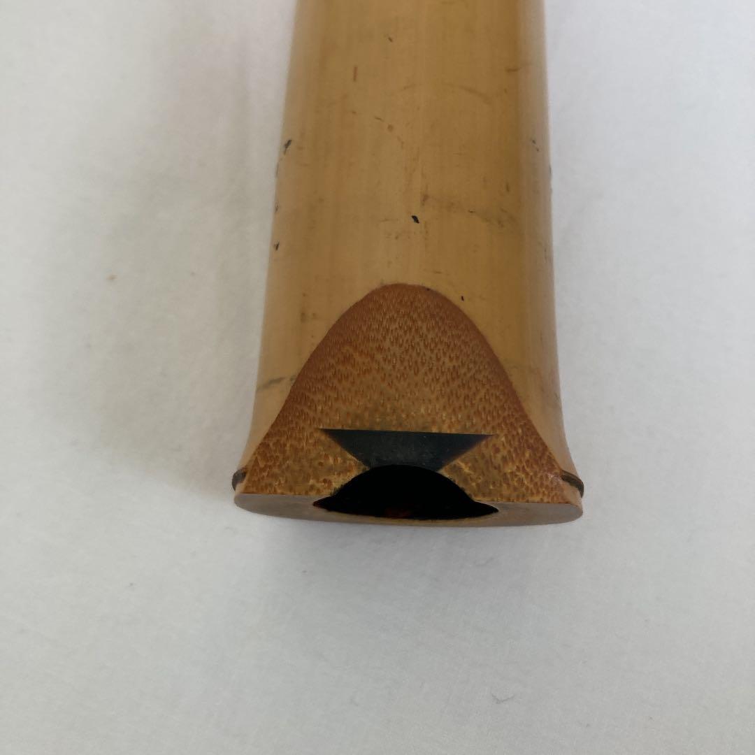 尺八大宝　63㎝・銘刻印大宝3ヶ所　ひび割れあり　NO.7